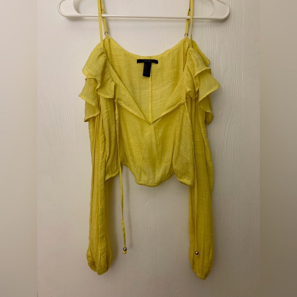 Forever 21 festival crop top